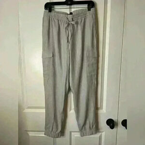 Banana Republic Linen Cargo Jogger